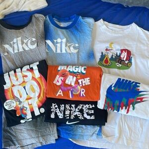 LOT of Nike boys shirts